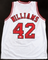 Scott Williams Signed Jersey Inscribed "3x NBA Champs!" (JSA) at PristineAuction.com