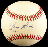Tim Raines Signed OAL Baseball (Beckett) at PristineAuction.com