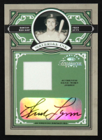 Fred Lynn 2005 Timeless Treasures Material Ink Jersey #2 #47/50 at PristineAuction.com
