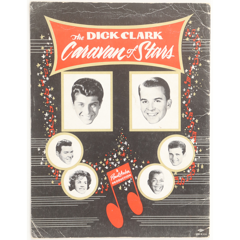 1961 The Dick Clark Caravan of Stars Program at PristineAuction.com