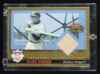 Duke Snider 2002 Fleer Fall Classics Series of Champions Game Used Gold #DS Bat #99/100 at PristineAuction.com