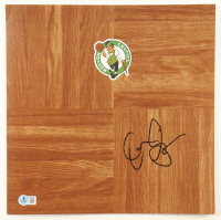 Danny Ainge Signed Celtics Logo 12x12 Floor Piece (Beckett) at PristineAuction.com