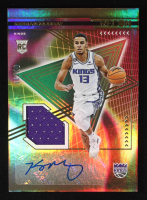 Keegan Murray 2022-23 Panini Recon Rookie Jersey Autographs Gold #9 RC #07/10 at PristineAuction.com