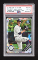 Brandon Williamson 2019 Bowman Chrome Draft Sapphire #BDC113 RC (PSA 8) at PristineAuction.com