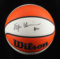 A'ja Wilson Signed Wilson WNBA Basketball (JSA) at PristineAuction.com