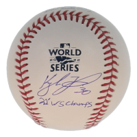 Kyle Tucker Signed 2022 World Series Baseball Inscribed "22 WS Champs" (Beckett) at PristineAuction.com
