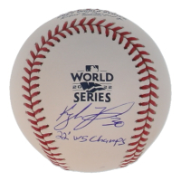 Kyle Tucker Signed 2022 World Series Baseball Inscribed "22 WS Champs" (Beckett) at PristineAuction.com