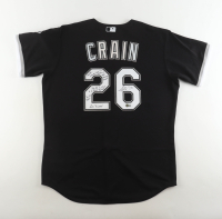 Jesse Crain Signed White Sox Majestic Authentic Jersey With Extensive Inscription (Beckett) at PristineAuction.com
