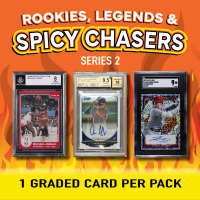 Break King "ROOKIES, LEGENDS & SPICY CHASERS" Mystery Box Series 2 at PristineAuction.com