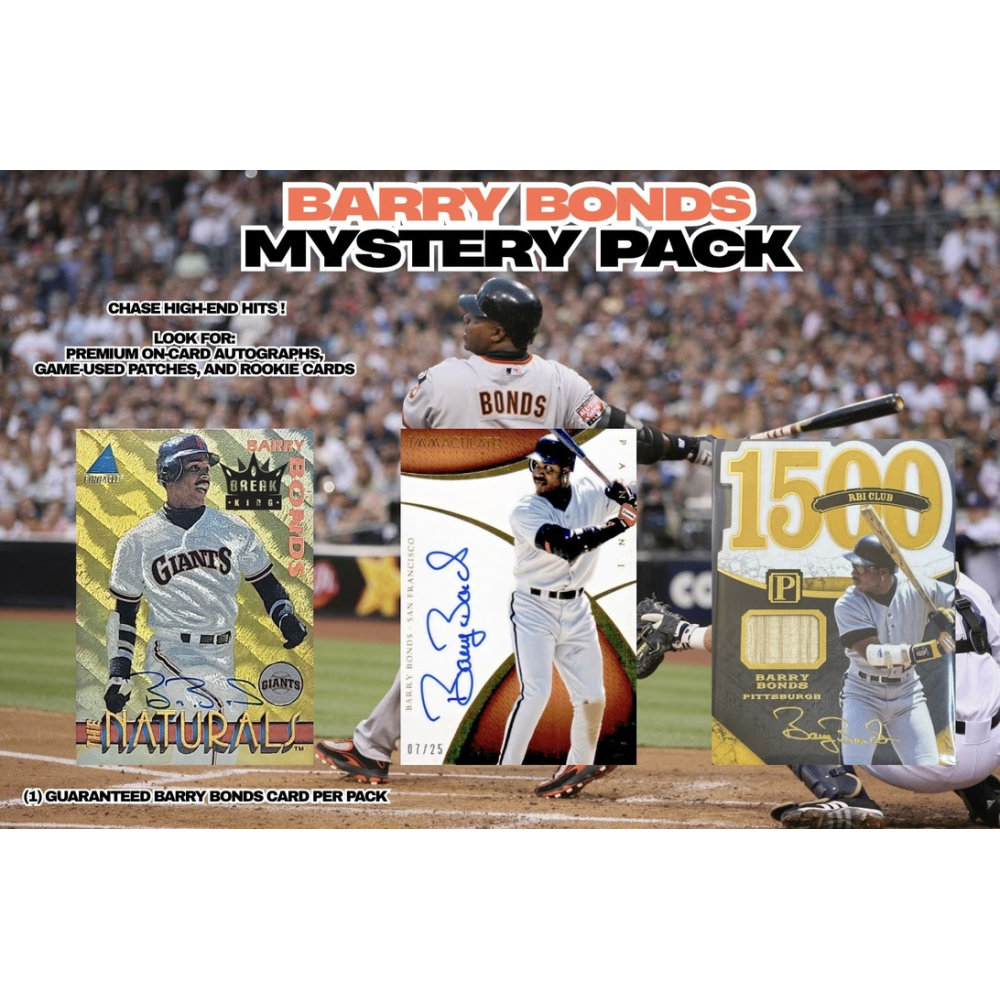 Break King: Barry Bonds Mystery Box Foil Pack at PristineAuction.com