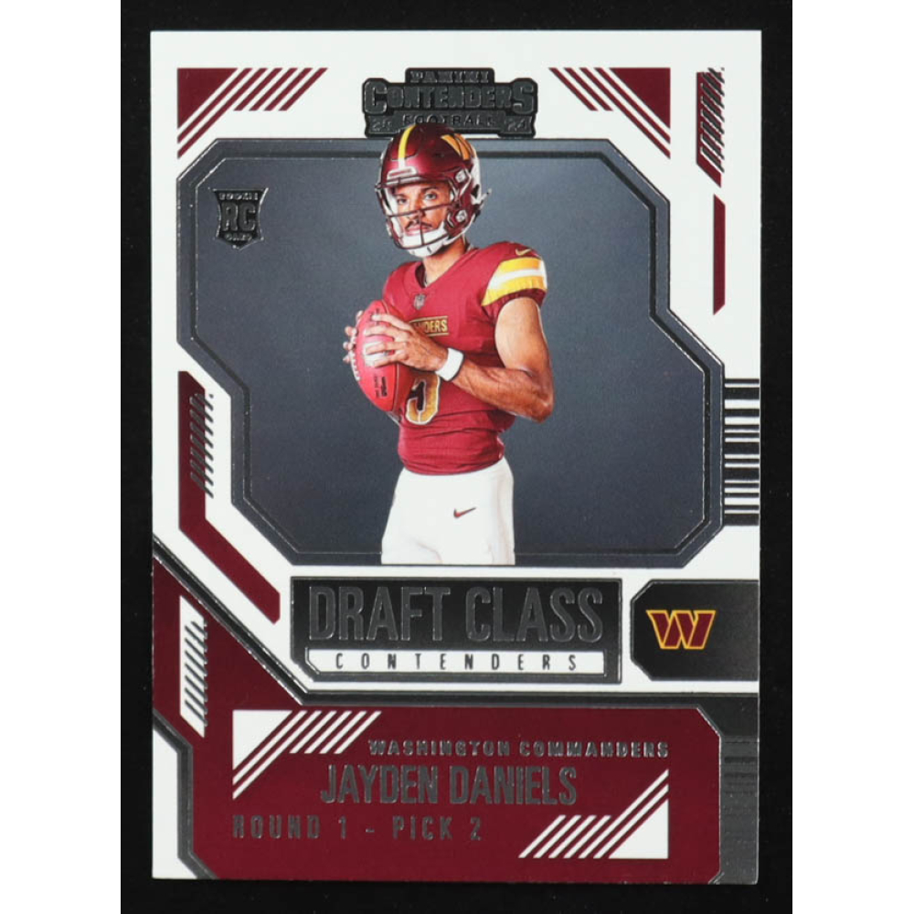 Jayden Daniels 2024 Panini Contenders Draft Class Contenders #2 RC at PristineAuction.com