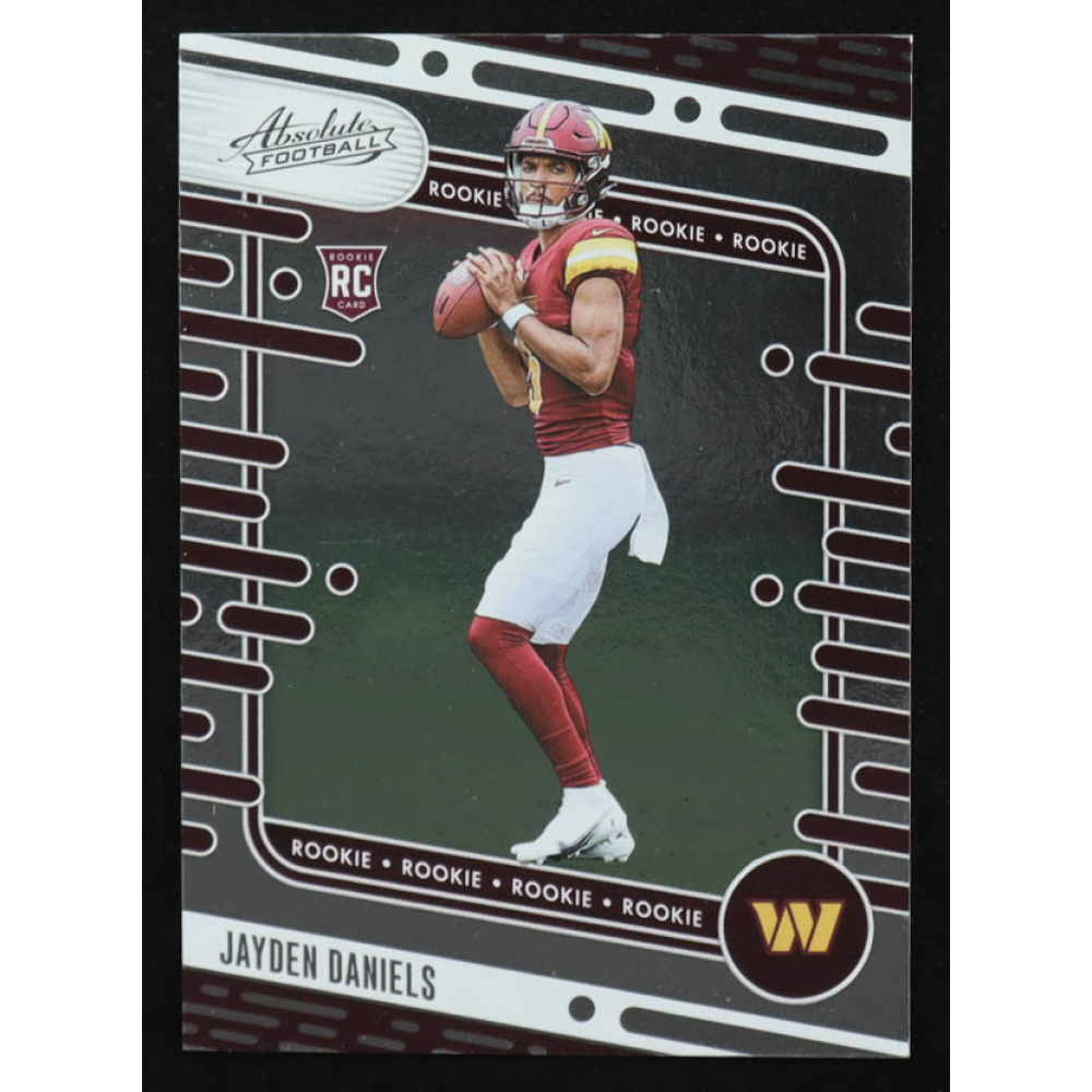 Jayden Daniels 2024 Absolute #102 RC at PristineAuction.com Jayden Daniels 2024 Absolute #102 RC at PristineAuction.com