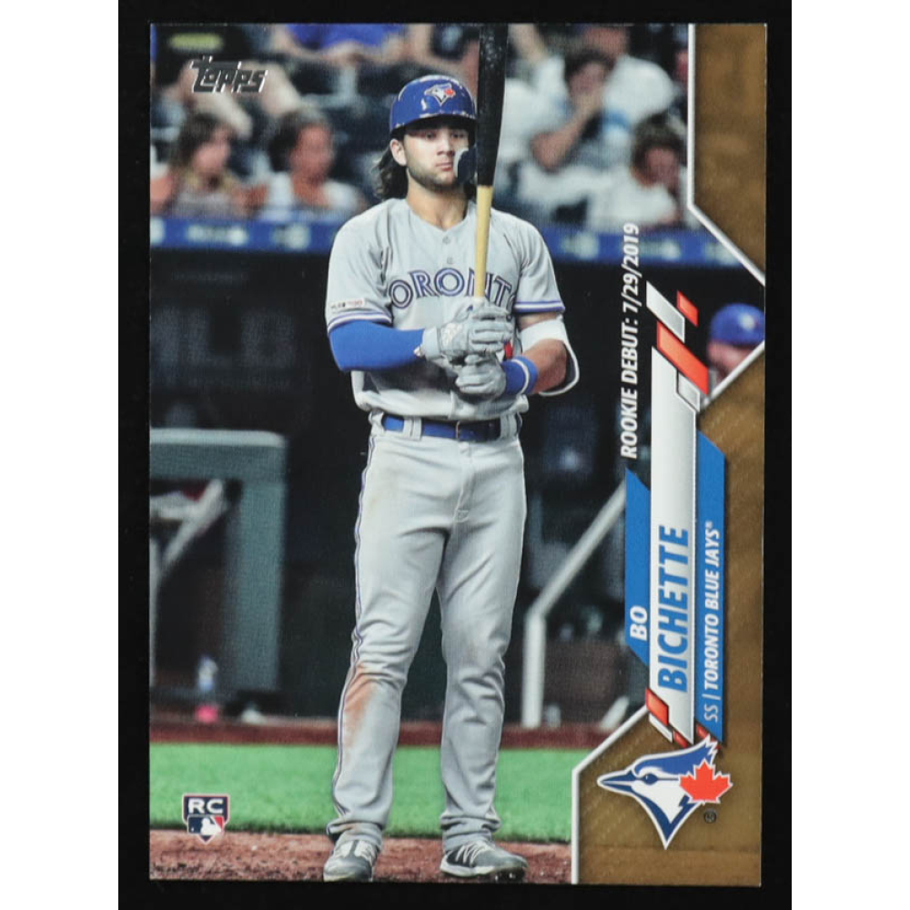 Bo Bichette 2020 Topps Update Gold #U1 #1215/2020 RC at PristineAuction.com