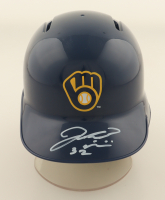 Jacob Misiorowski Signed Brewers Mini Batting Helmet (Prova) at PristineAuction.com