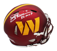 Joe Theismann Signed Commanders Full-Size Authentic On-Field Speed Helmet Inscribed "83 MVP" (Radtke) at PristineAuction.com