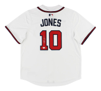 Chipper Jones Signed Braves Mitchell & Ness Authentic Jersey (Fanatics) at PristineAuction.com