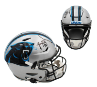 Luke Kuechly Signed Panthers Full-Size Authentic On-Field Speedflex Helmet (Radtke) at PristineAuction.com