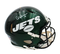 Garrett Wilson Signed Jets Full-Size Authentic On-Field Speed Helmet (Fanatics) at PristineAuction.com