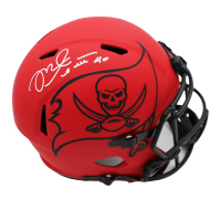 Mike Alstott Signed Buccaneers Full-Size Rave Alternate Speed Helmet (Radtke) at PristineAuction.com