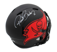 Ronde Barber Signed Buccaneers Full-Size Eclipse Alternate Speed Helmet (Radtke) at PristineAuction.com