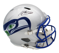 Kenneth Walker III Signed Seahawks Full-Size Throwback Alternate Speed Helmet (Beckett) at PristineAuction.com