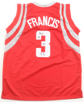 Steve Francis Signed Jersey Inscribed "Franchise" & "ROY" (AWM) at PristineAuction.com