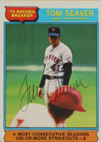 Tom Seaver Signed 1976 Topps #5 RB (Beckett) at PristineAuction.com