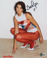 Dua Lipa Signed 8x10 Photo (Beckett) at PristineAuction.com