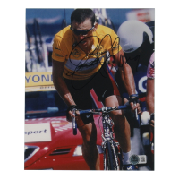 Lance Armstrong Signed 8x10 Photo (Beckett) at PristineAuction.com