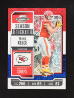 Travis Kelce 2023 Panini Contenders Optic Red White and Blue #27 #11/13 at PristineAuction.com