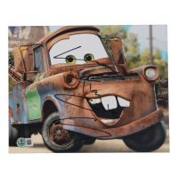 Larry the Cable Guy Signed "Cars" 8x10 Photo (Beckett) at PristineAuction.com