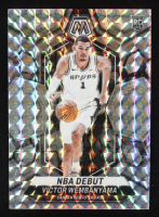 Victor Wembanyama 2023-24 Panini Mosaic Mosaic #257 RC / NBA Debut at PristineAuction.com