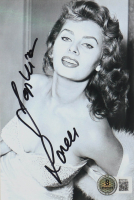 Sophia Loren Signed 4x6 Photo (Beckett) at PristineAuction.com