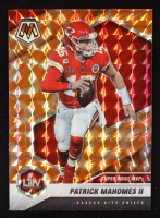 Patrick Mahomes II 2021 Panini Mosaic Mosaic Reactive Orange #288 MVP at PristineAuction.com
