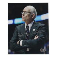Jim Larranaga Signed Miami Hurricanes 8x10 Photo (Beckett) at PristineAuction.com