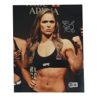 Ronda Rousey Signed WWE 8x10 Photo (Beckett) at PristineAuction.com