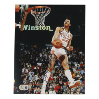 Larry Nance Signed Suns 8x10 Photo (Beckett) at PristineAuction.com