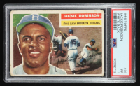 Jackie Robinson 1956 Topps #30 DP (PSA 1) at PristineAuction.com