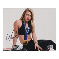 Mikaela Shiffrin Signed 8x10 Photo (Beckett) at PristineAuction.com