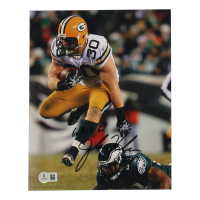 John Kuhn Signed Packers 8x10 Photo Inscribed "Go Pack Go! (Beckett) at PristineAuction.com