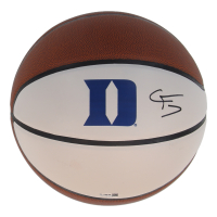 Cooper Flagg Signed Duke Blue Devils Logo Basketball (JSA) at PristineAuction.com