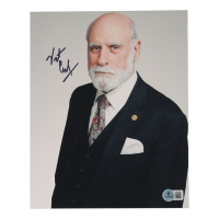 Vinton Cerf Signed 8x10 Photo (Beckett) at PristineAuction.com