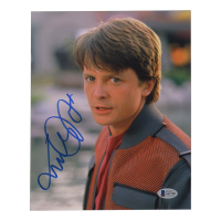Michael J. Fox Signed 8x10 Photo (Beckett) at PristineAuction.com