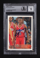 Allen Iverson Signed 1996-97 Topps #171 RC (BGS | Autograph Graded 10) at PristineAuction.com