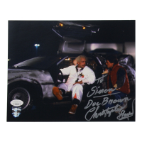 Christopher Lloyd Signed "Back To The Future" 8x10 Photo Inscribed "To Simon" &"Doc Brown" (JSA & Official Pix) at PristineAuction.com