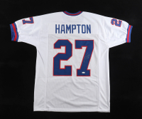 Rodney Hampton Signed Jersey (JSA) at PristineAuction.com