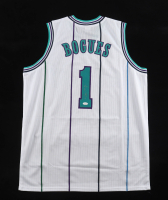 Muggsy Bogues Signed Jersey (JSA) at PristineAuction.com