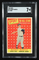 Mickey Mantle 1958 Topps #487 AS TP (SGC 7) at PristineAuction.com