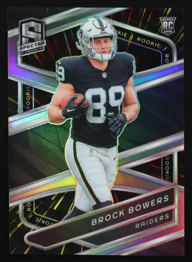 Brock Bowers 2024 Panini Spectra Hyper #116 RC #47/75