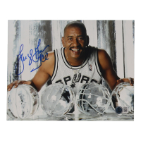 George Garvin Signed Spurs 8x10 Photo Inscribed "Ice" (Beckett) at PristineAuction.com